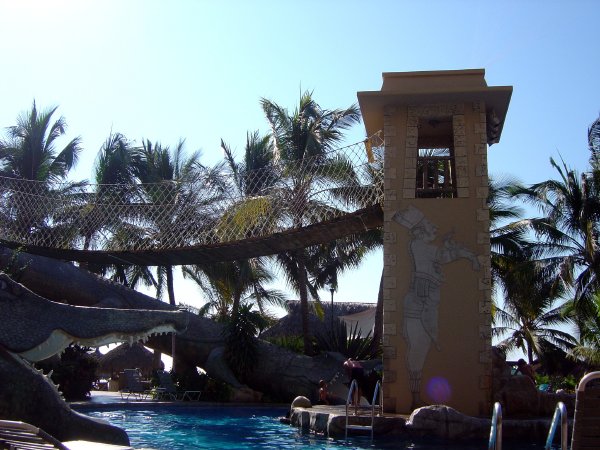 The favorite pool at Paradise Village